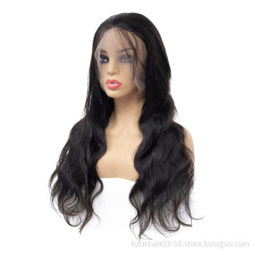 Discount Real Human Hair Long Wavy Lace Front Wig for Women Pineapple Wave Full Lace Wigs Brazilian Hair Swiss Lace Medium Brown